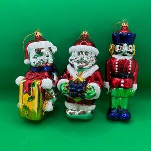 Vintage Box of 6 hanging Christmas Ornaments